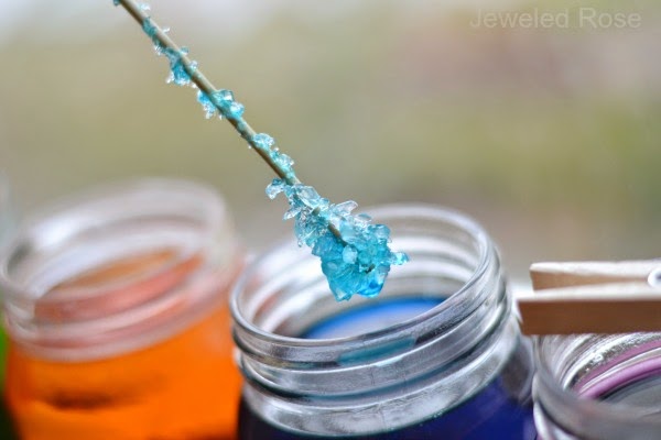 ROCK CANDY EXPERIMENT: A beautiful Science experiment & a yummy treat all in one #rockcandy #rockcandyrecipe #rockcandydiy #rockcandyrecipeeasy #howtomakerockcandy #scienceforkids #growingajeweledrose