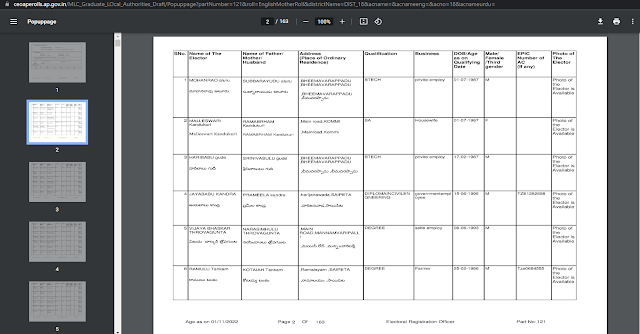 Download Graduate MLC Voter List PDF Online