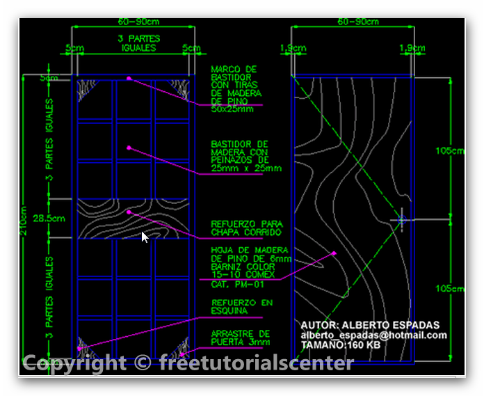  Wood Details AutoCAD Blocks DWG Wood Door Details Files  House Plans