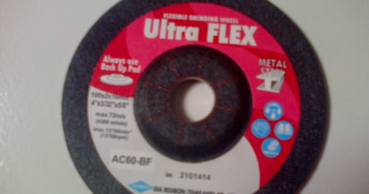 Batu Gerinda Ultra Flex 4 inchi Cipta Teknik