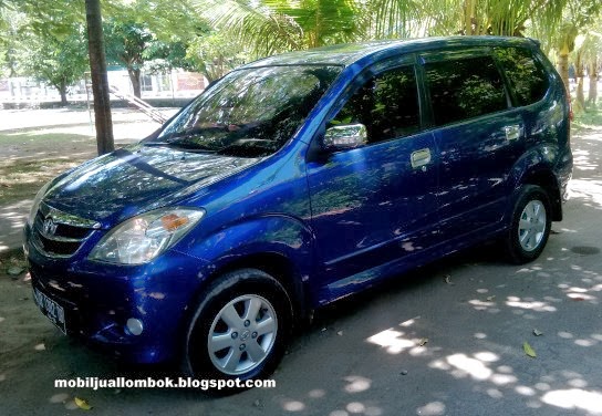 Dijual Mobil Avanza G Tahun 2008 Warna Biru  Mobil Jual Lombok