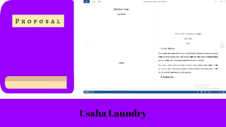 proposal usaha laundry