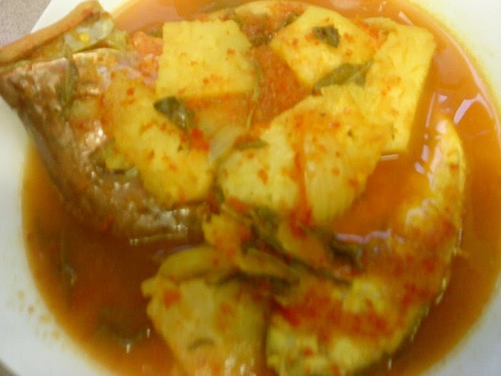 ~ MY SWEET RECIPE ~: IKAN MERAH ASAM REBUS