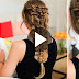 Learn - How To Make Simple Layered Braid Hairstyle, See Tutorial