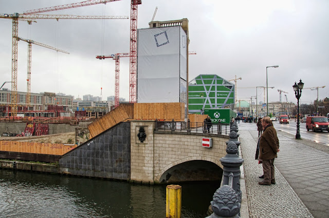 Baustelle Berliner Schloss, Stadtschloss, Schlossplatz, 10178 Berlin, 10.12.2013