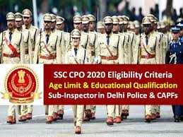 SSC Sub-Inspector in Central Armed Police and Delhi Police Forces