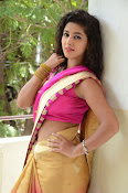 pavani new photos in saree-thumbnail-10