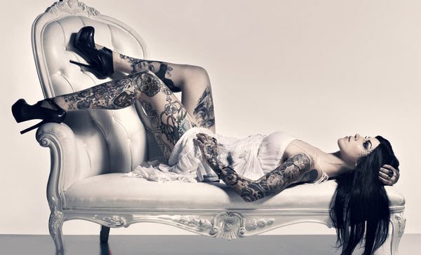 Inked Magazine Profiles Kat Von D with Stunning Photos by James Dimmock