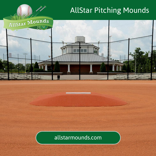 True Pitch 600 Regulation Practice Mound With AllStar Mounds