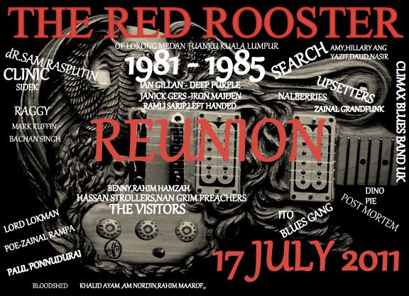 Event The Red Rooster Reunion 1981-1985