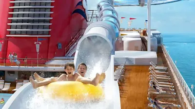 Water Slides on Disney Cruise Line