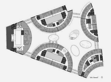 Complesso in Colonia | Herman Hertzberger | Composizione Architettonica | Lo schema rovesciato