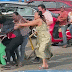 Riña femenina en Huauchinango como un ring de lucha libre: PEMEX vs ¿? (Video)
