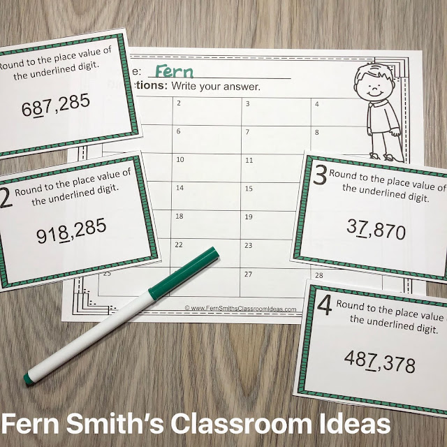 Click Here to Download this 4th Grade Round Numbers Bundle for Your Class Today!