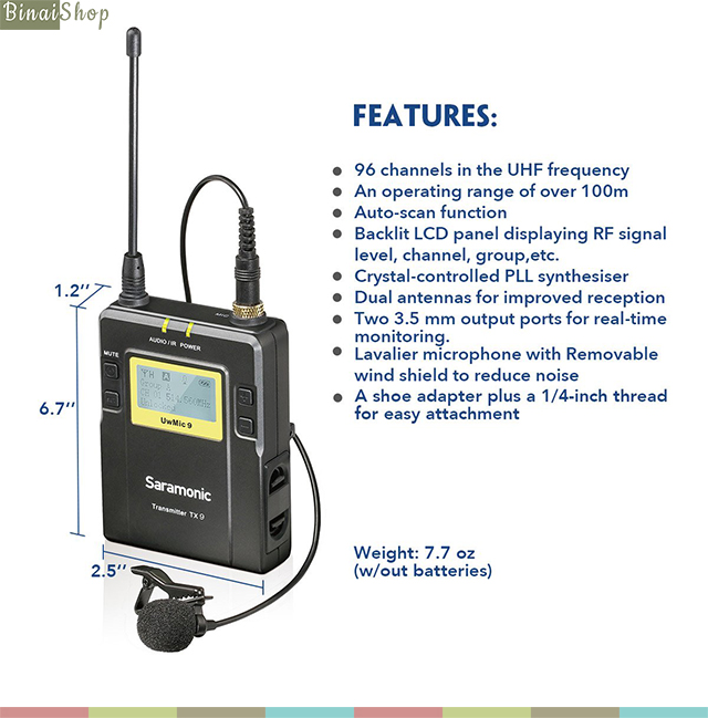 Saramonic UwMic9 KIT1