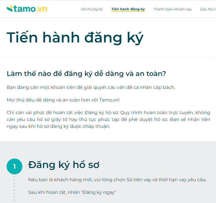 Tamo khởi kiện không?