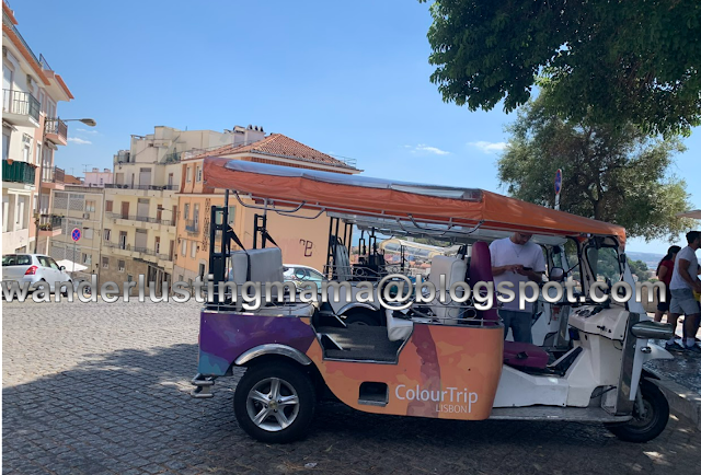 one of many TukTuks in Lisbon