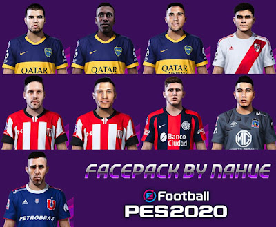 PES 2020 Facepack 1.0 by Nahue Facemaker