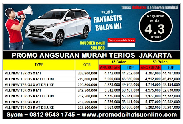  promo terios lebaran