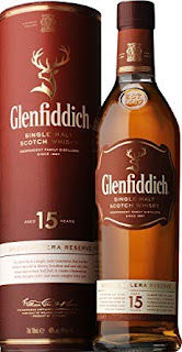 Glenfiddich１２yearsのボトルとケース