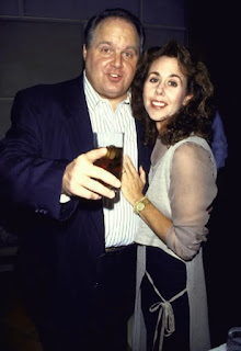 Rush Limbaugh with his ex-wife Marta Fitzgerald