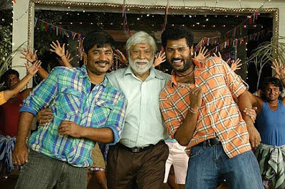 Prabhu Deva with brother and father