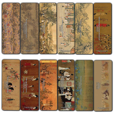 Ancient Chinese Paintings Bookmarks