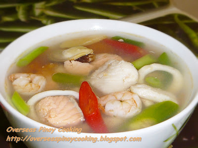 Pinoy Mixed Seafood Soup