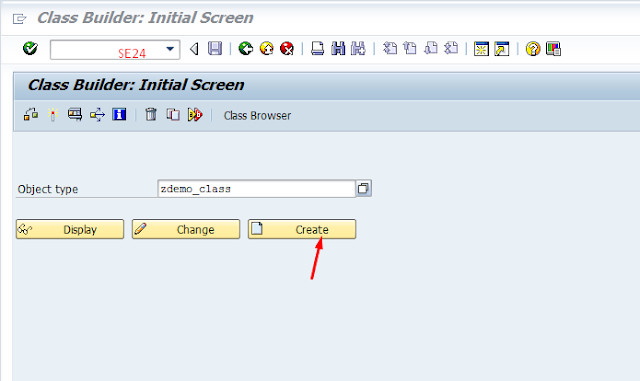 Step by Step Tutorial on Creating class in SAP ABAP Class Builder(SE24)