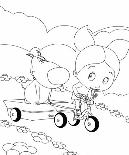 Loopdidoo Coloring Pages