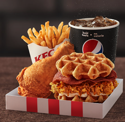 Harga KFC Zinger Waffle Burger - Senarai Harga Makanan di 