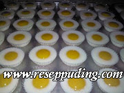 Resep Puding Telur Ceplok, Cara Membuat Puding, Aneka Resep Puding, Resep Aneka Puding, Resep Puding Sederhana