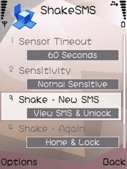 ShakeSMS V1.00 Beta for Nokia S60 3rd edition