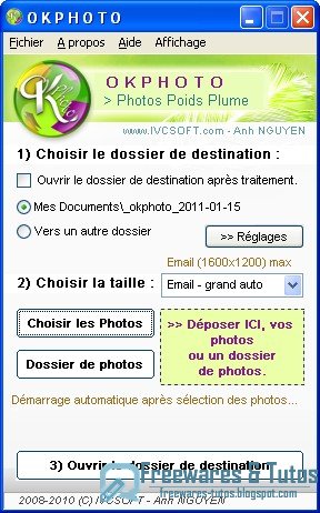 IVCSOFT OKPhoto : un logiciel gratuit pour partager facilement ses photos