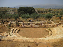 Theater at Ancient Aptera, Crete, June 2016