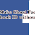 How To Make Ghost ID on Facebook , Facebook ID Without Name