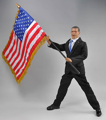 Barack Obama in action-figure.