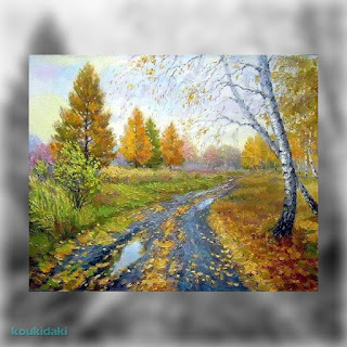 Πίνακας Zaozersky Vitali (Autumn thaw)