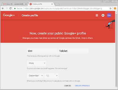 Cara Membuat Blog Menggunakan Blogger