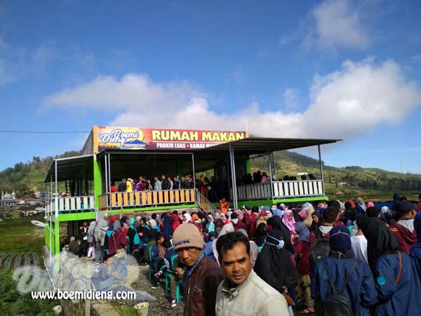 Tempat transit di Dieng