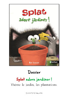 Splat adore jardiner exploitation pédagogique maternelle thème le jardin les plantations