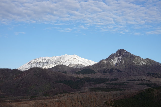 岡山県真庭市の蒜山下徳山 鬼女台展望休憩所からの眺望