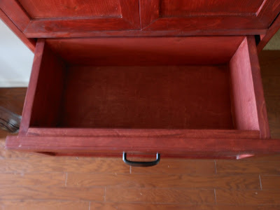 Vintage, Paint and more... small drawer of DIY multipurpose cabinet