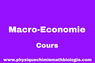 Cours Macro-Economie