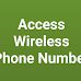 Access Wireless Phone Number 1-866-594-3644