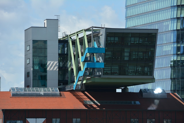 Medienhafen Dusseldorf modern shape