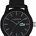 Lacoste Mens Analogue Classic Quartz Watch with Silicone Strap 2010986
