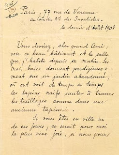 Carta a Rodin