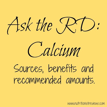 Ask the RD: Calcium