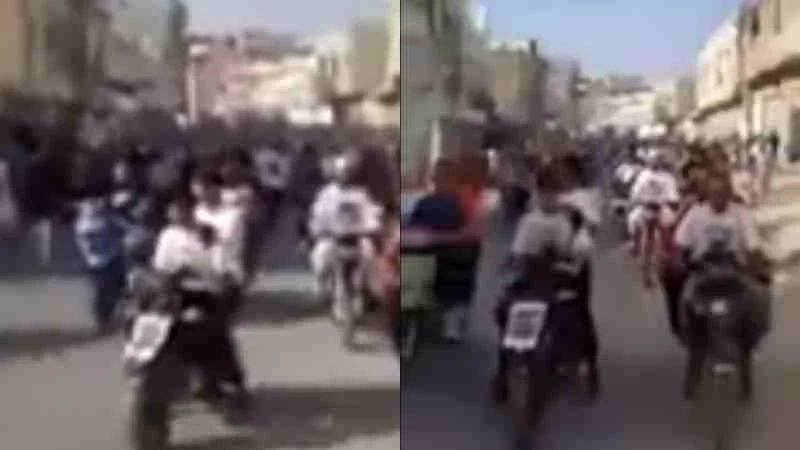 بالفيديو حي هلال احتقـ ـان واحتجاجات إثر وفـ ـاة شاب أصيل المنطقة في سجن
